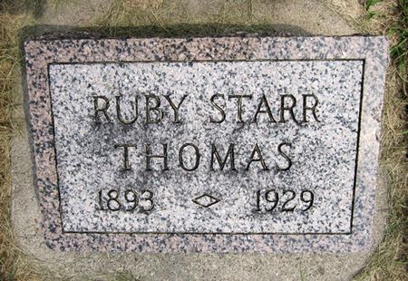 THOMAS, RUBY - Fayette County, Iowa | RUBY THOMAS 
