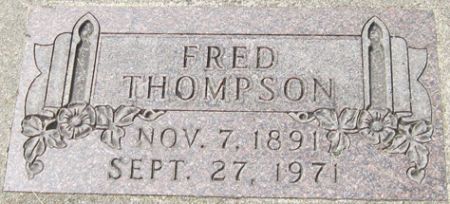 THOMPSON, FRED - Fayette County, Iowa | FRED THOMPSON 