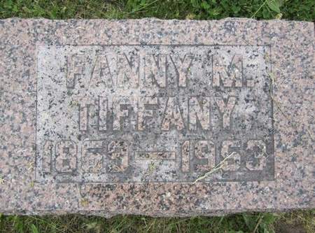 TIFFANY, FANNY MARY - Fayette County, Iowa | FANNY MARY TIFFANY 