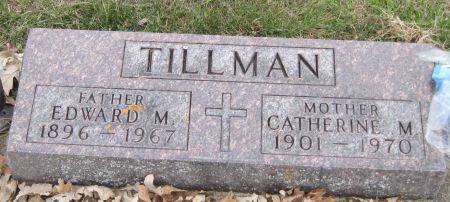 TILLMAN, EDWARD M - Fayette County, Iowa | EDWARD M TILLMAN 
