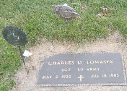 TOMASEK, CHARLES D - Fayette County, Iowa | CHARLES D TOMASEK 