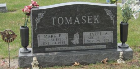TOMASEK, HAZEL A - Fayette County, Iowa | HAZEL A TOMASEK 