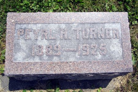 TURNER, PEYRL H. - Fayette County, Iowa | PEYRL H. TURNER 