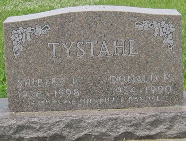 TYSTAHL, DONALD M. - Fayette County, Iowa | DONALD M. TYSTAHL 