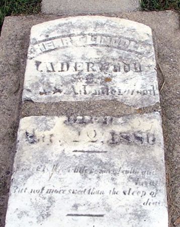 UNDERWOOD, HENRY LINCOLN - Fayette County, Iowa | HENRY LINCOLN UNDERWOOD 
