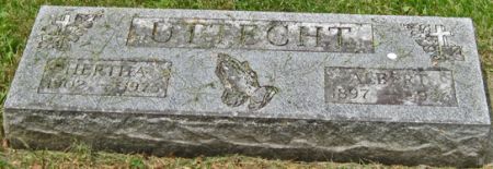 UTTECHT, HERTHA - Fayette County, Iowa | HERTHA UTTECHT 