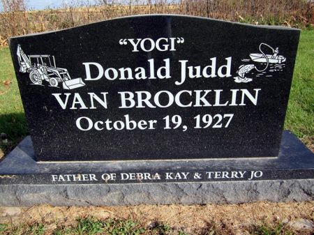 VAN BROCKLIN, DONALD JUDD - Fayette County, Iowa | DONALD JUDD VAN BROCKLIN 