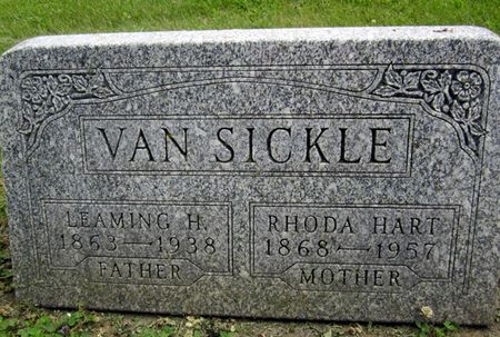 VAN SICKLE, RHODA - Fayette County, Iowa | RHODA VAN SICKLE 