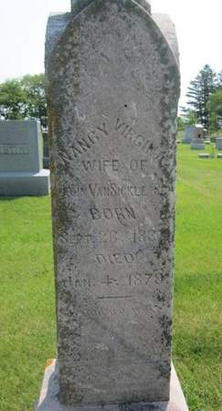 VANSICKLE, NANCY VIRGINIA - Fayette County, Iowa | NANCY VIRGINIA VANSICKLE 