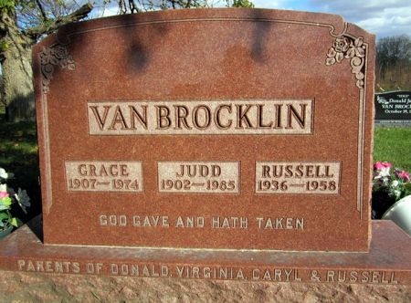 VAN BROCKLIN, RUSSELL - Fayette County, Iowa | RUSSELL VAN BROCKLIN 