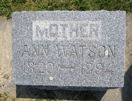 WATSON, ANN - Fayette County, Iowa | ANN WATSON 