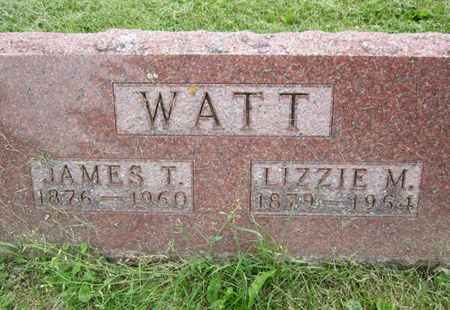 WATT, LIZZIE M. - Fayette County, Iowa | LIZZIE M. WATT 