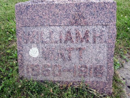 WATT, WILLIAM HENRY - Fayette County, Iowa | WILLIAM HENRY WATT 