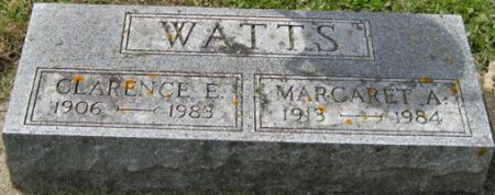 WATTS, MARGARET A. - Fayette County, Iowa | MARGARET A. WATTS 