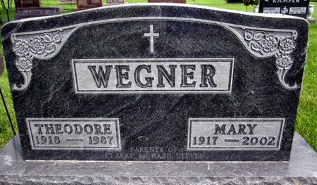 WEGNER, MARY - Fayette County, Iowa | MARY WEGNER 