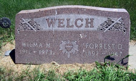 WELCH, WILMA M. - Fayette County, Iowa | WILMA M. WELCH 
