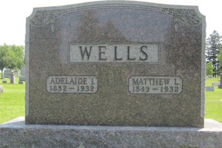 WELLS, ADELAIDE I. - Fayette County, Iowa | ADELAIDE I. WELLS 