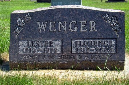 FOLLON WENGER, FLORENCE - Fayette County, Iowa | FLORENCE FOLLON WENGER 