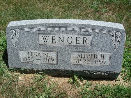WENGER, LENA M. - Fayette County, Iowa | LENA M. WENGER 