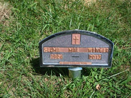 WENGER, SELMA MAE - Fayette County, Iowa | SELMA MAE WENGER 