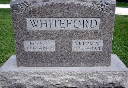 WHITEFORD, ELIZA J. - Fayette County, Iowa | ELIZA J. WHITEFORD 