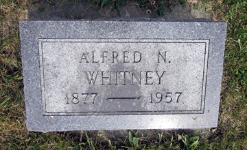 WHITNEY, ALFRED N. - Fayette County, Iowa | ALFRED N. WHITNEY 
