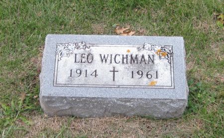 WICHMAN, LEO - Fayette County, Iowa | LEO WICHMAN 