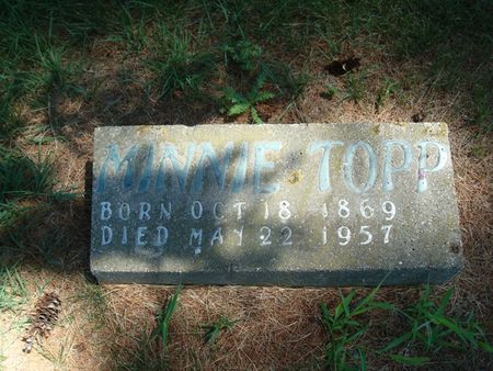 MARKS WILHELMINA, TOPP - Fayette County, Iowa | TOPP MARKS WILHELMINA 