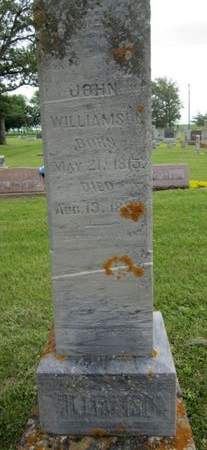 WILLIAMSON, JOHN - Fayette County, Iowa | JOHN WILLIAMSON 