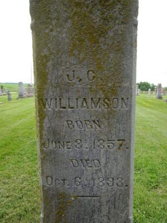 WILLIAMSON, J.C. - Fayette County, Iowa | J.C. WILLIAMSON 