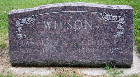 WILSON, FRANCES - Fayette County, Iowa | FRANCES WILSON 
