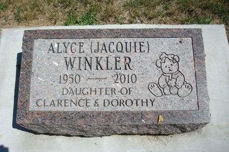 WINKLER, ALYCE - Fayette County, Iowa | ALYCE WINKLER 