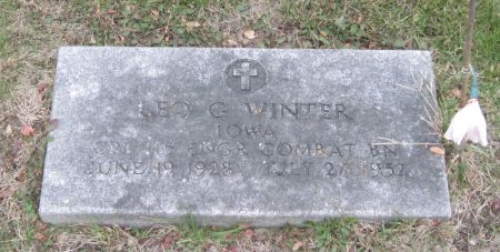 WINTER, LEO G - Fayette County, Iowa | LEO G WINTER 