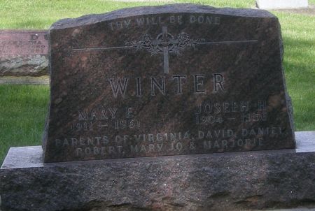 WINTER, JOSEPH H - Fayette County, Iowa | JOSEPH H WINTER 