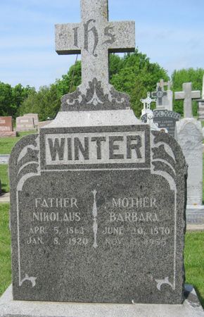 WINTER, NIKOLAUS - Fayette County, Iowa | NIKOLAUS WINTER 