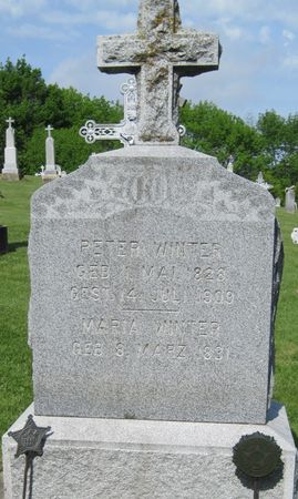 WINTER, MARIA - Fayette County, Iowa | MARIA WINTER 