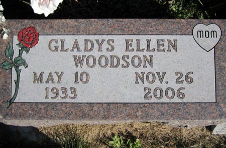 WOODSON, GLADYS ELLEN - Fayette County, Iowa | GLADYS ELLEN WOODSON 
