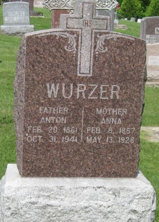 WURZER, ANTON - Fayette County, Iowa | ANTON WURZER 