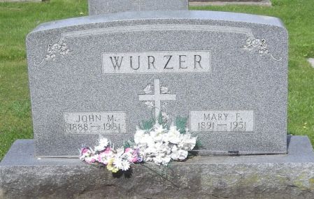 WURZER, MARY F - Fayette County, Iowa | MARY F WURZER 