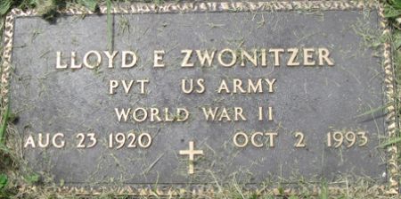 ZWONITZER, LLOYD E. - Fayette County, Iowa | LLOYD E. ZWONITZER 
