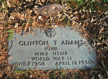 ADAMS, CLINTON T. - Floyd County, Iowa | CLINTON T. ADAMS 