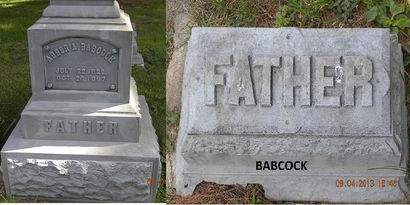 BABCOCK, ABNER A. - Floyd County, Iowa | ABNER A. BABCOCK 