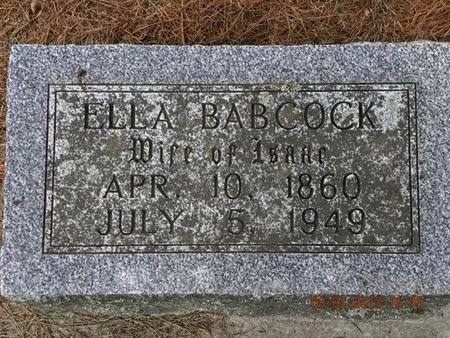 BABCOCK, ELLA - Floyd County, Iowa | ELLA BABCOCK 