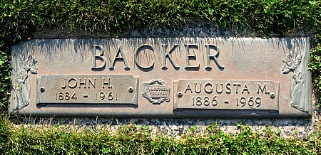 BACKER, JOHN H. - Floyd County, Iowa | JOHN H. BACKER 