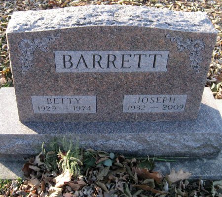 BARRETT, JOSEPH - Floyd County, Iowa | JOSEPH BARRETT 