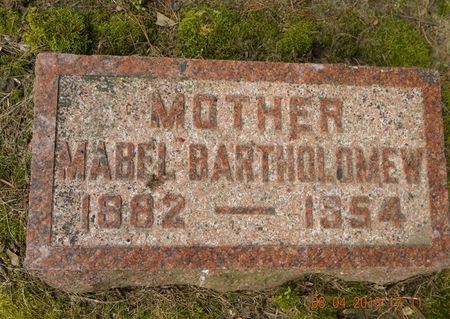 BARTHOLOMEW, MABEL - Floyd County, Iowa | MABEL BARTHOLOMEW 