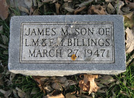BILLINGS, JAMES M. - Floyd County, Iowa | JAMES M. BILLINGS 