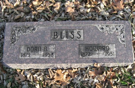 BLISS, DORA A. - Floyd County, Iowa | DORA A. BLISS 