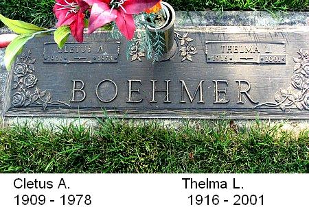 BOEHMER, CLETUS A. - Floyd County, Iowa | CLETUS A. BOEHMER 