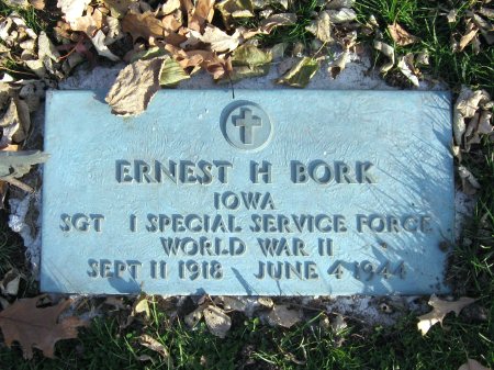 BORK, ERNEST H. (MILITARY) - Floyd County, Iowa | ERNEST H. (MILITARY) BORK 